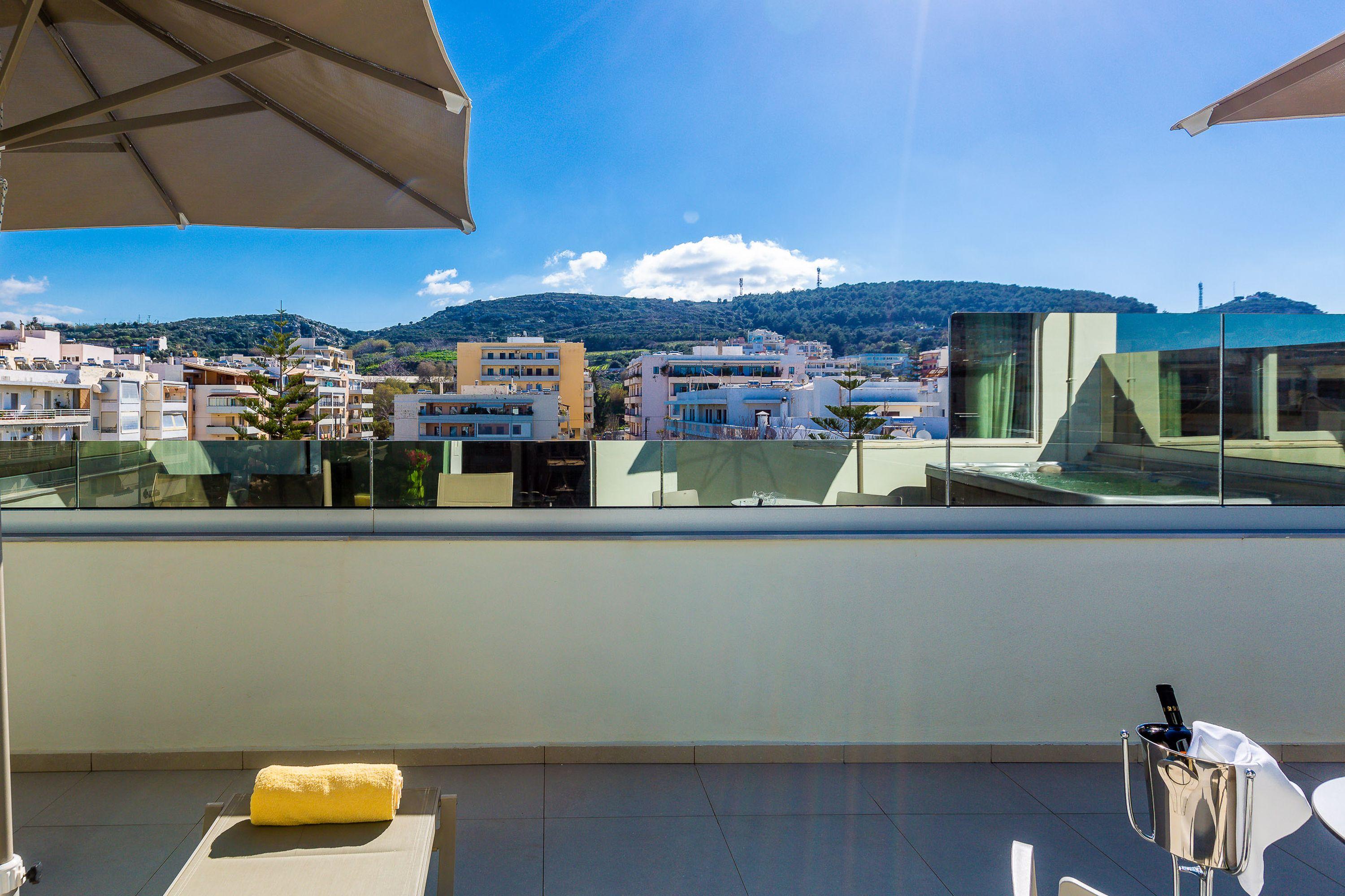 Atrium Ambiance Hotel Rethymno Exterior foto